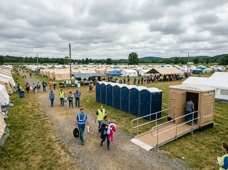 disaster-relief-camp-restrooms-010 — frequently asked questions, Dumpster & Portable Bathrooms Rental in Hooper, UT